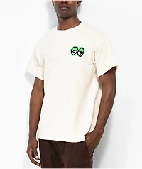 Krooked Eyes Natural T-Shirt
