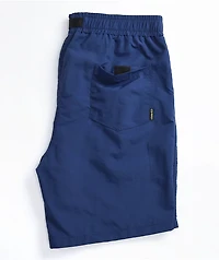 Krooked Eyes Navy Board Shorts