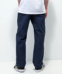 Krooked Eyes Navy Elastic Waist Pants