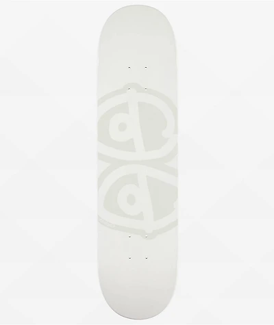 Krooked Eyes White 8.06" Skateboard Deck