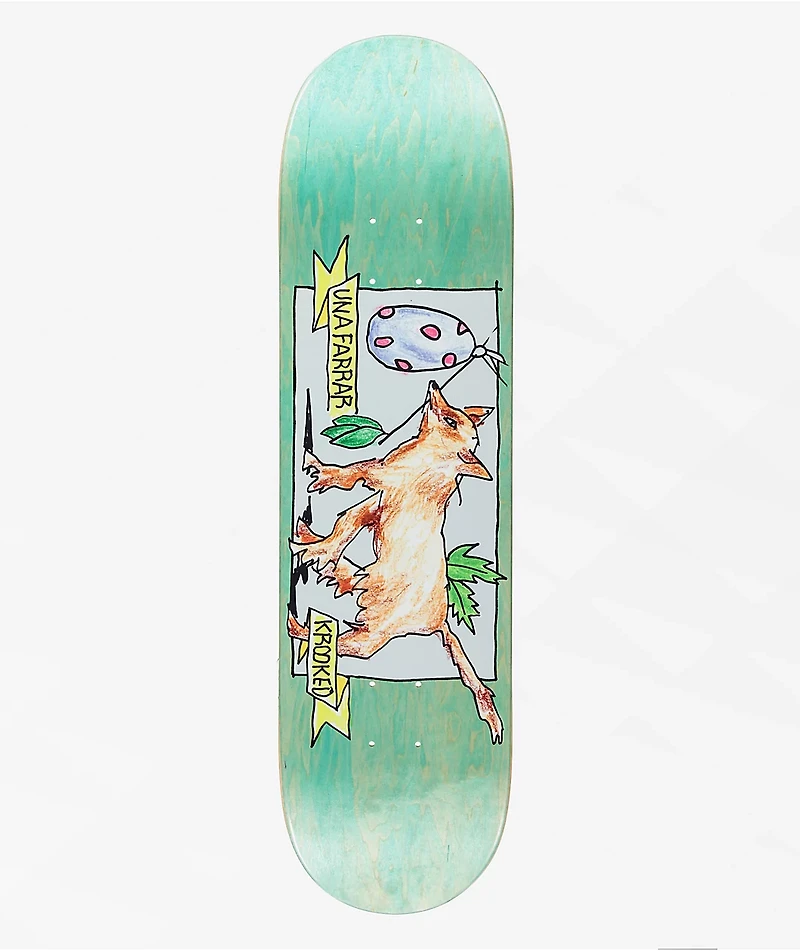 Krooked Farrar 8.28" Skateboard Deck