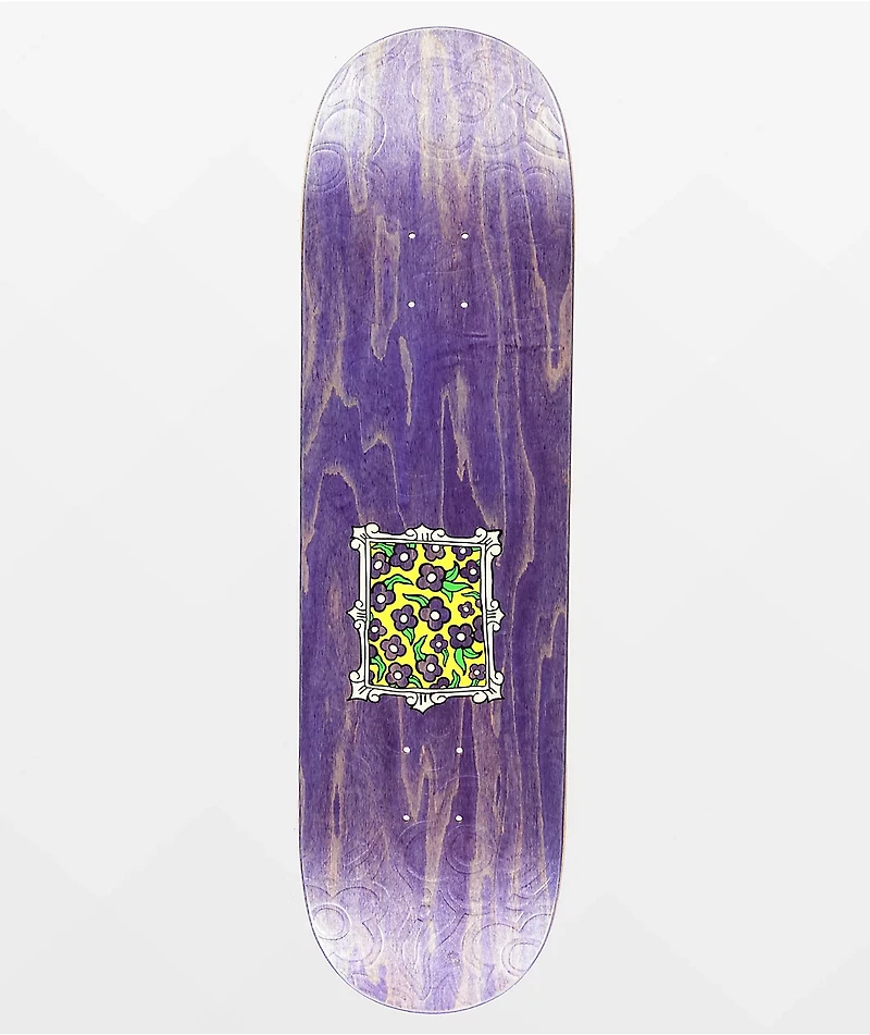 Krooked Flowers Embossed 8.5" Skateboard Deck