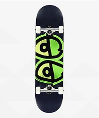 Krooked Glow Eyes 8.25" Skateboard Complete