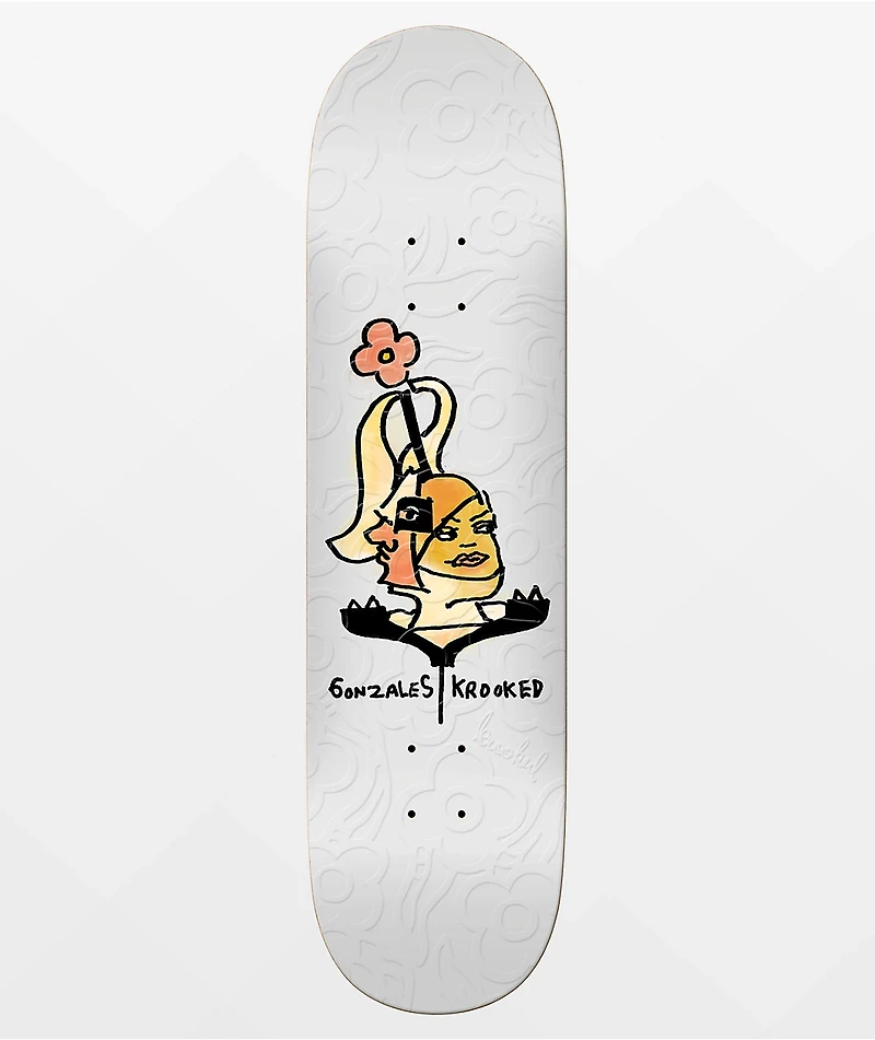 Krooked Gonz Aster 8.62" Skateboard Deck