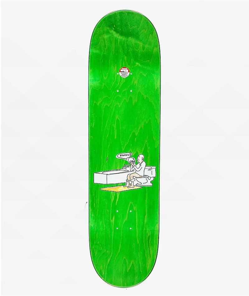 Krooked Gonz Skullride 8.75" Skateboard Deck
