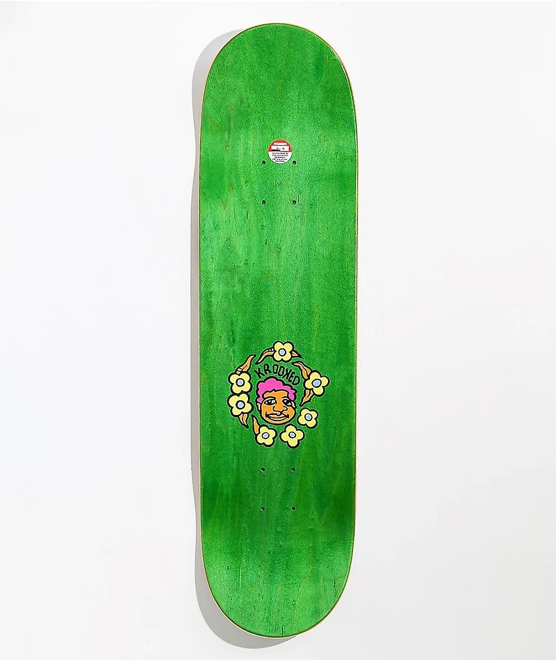 Krooked Gonz Sweatpants Blacklight 8.5" Skateboard Deck