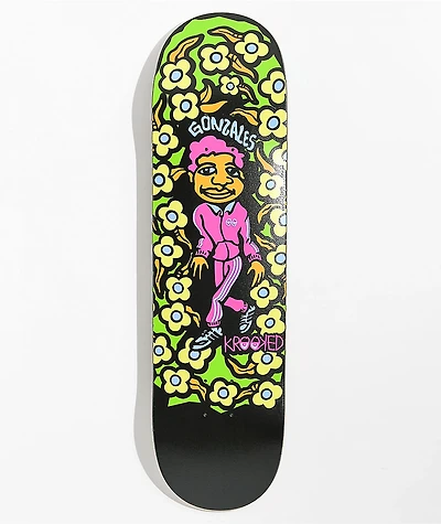 Krooked Gonz Sweatpants Blacklight 8.5" Skateboard Deck