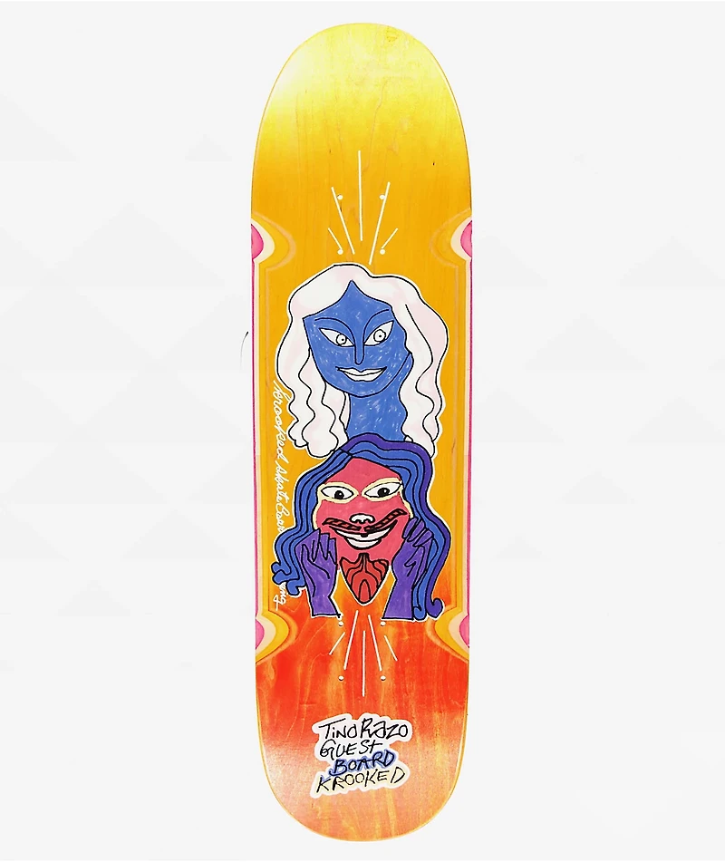 Krooked Razo Guest 8.62" Skateboard Deck