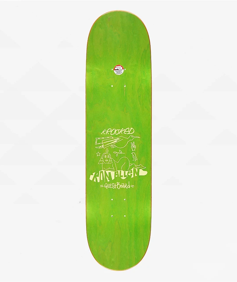 Krooked Ron Allen Guest 8.25" Skateboard Deck