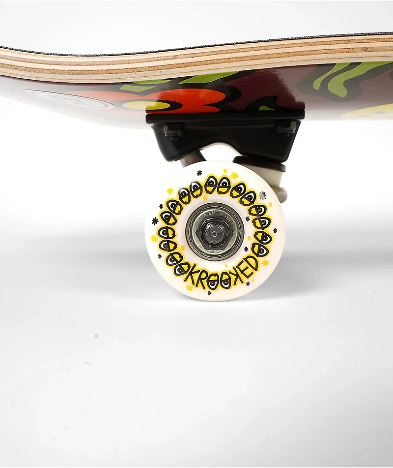 Krooked Schmoo Vibes 7.3"  Skateboard Complete