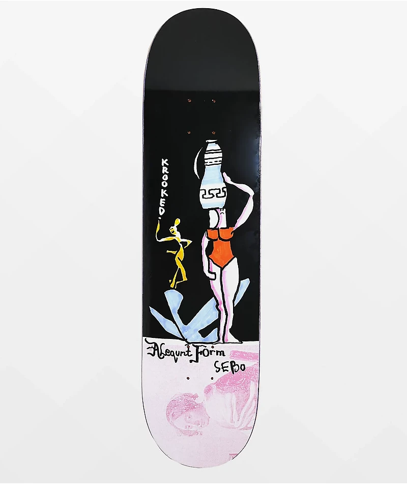 Krooked Sebo Vase 8.06" Skateboard Deck