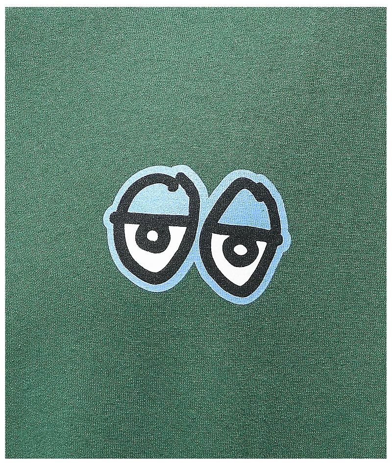 Krooked Strait Eyes Dark Green T-Shirt