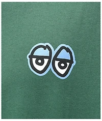 Krooked Strait Eyes Dark Green T-Shirt