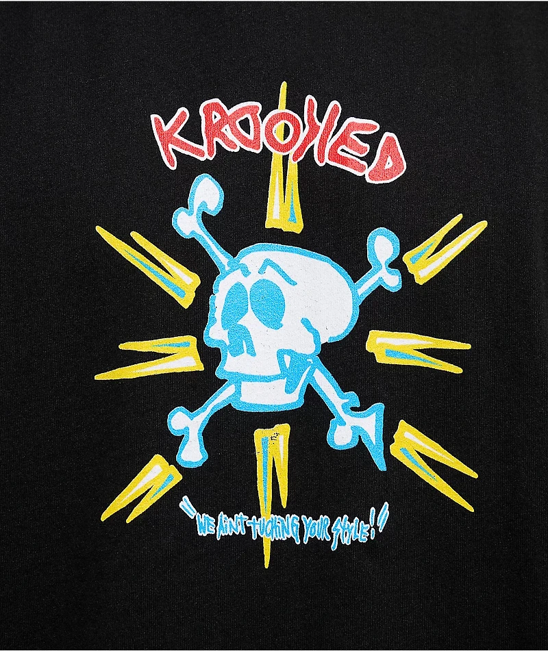 Krooked Style Black T-Shirt