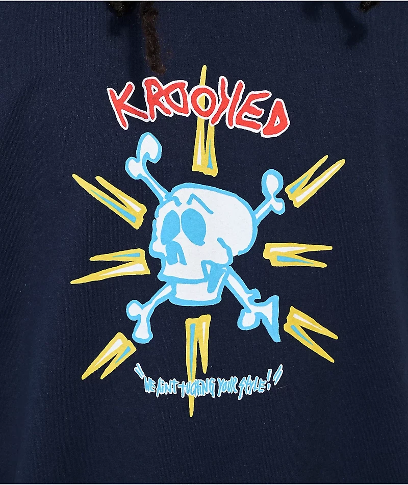Krooked Style Navy T-Shirt