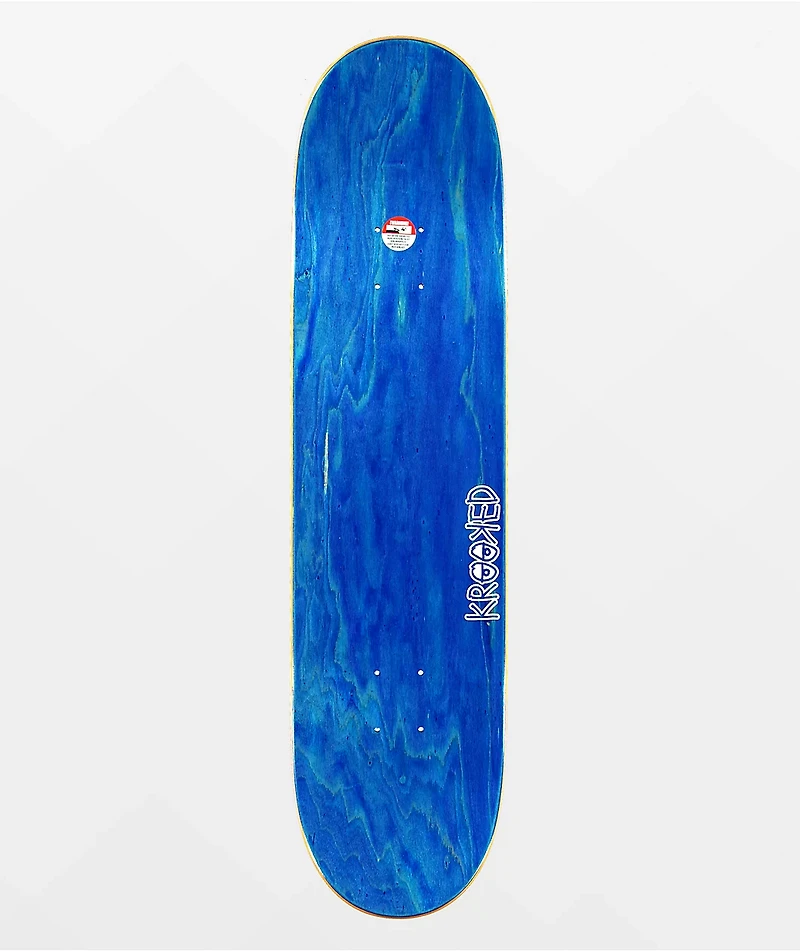 Krooked Team Eyes 8.06" Skateboard Deck
