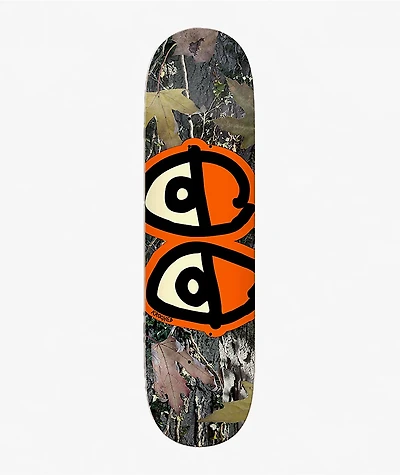Krooked Team Eyes Camo 8.25" Skateboard Deck