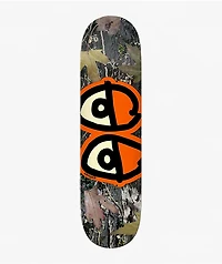 Krooked Team Eyes Camo 8.25" Skateboard Deck