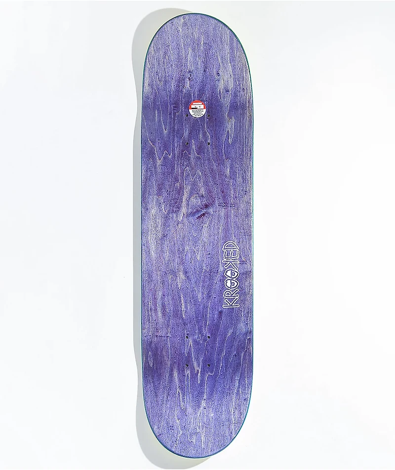 Krooked Team Staten Slick 8.38" Skateboard Deck