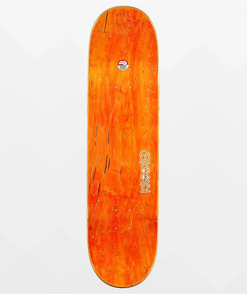 Krooked Team Wild Style 8.25" Skateboard Deck