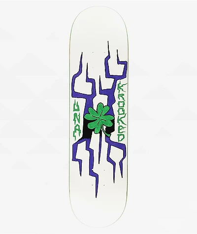Krooked Una Lightning Clover 8.28" Skateboard Deck