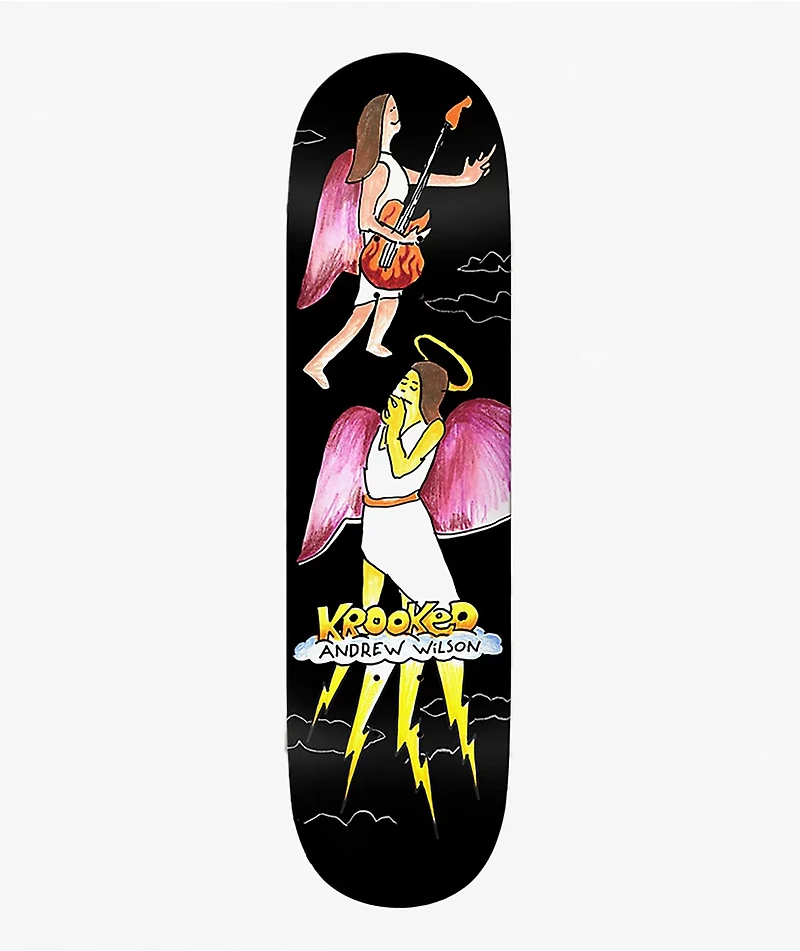 Krooked Wilson Angel 8.25" Skateboard Deck