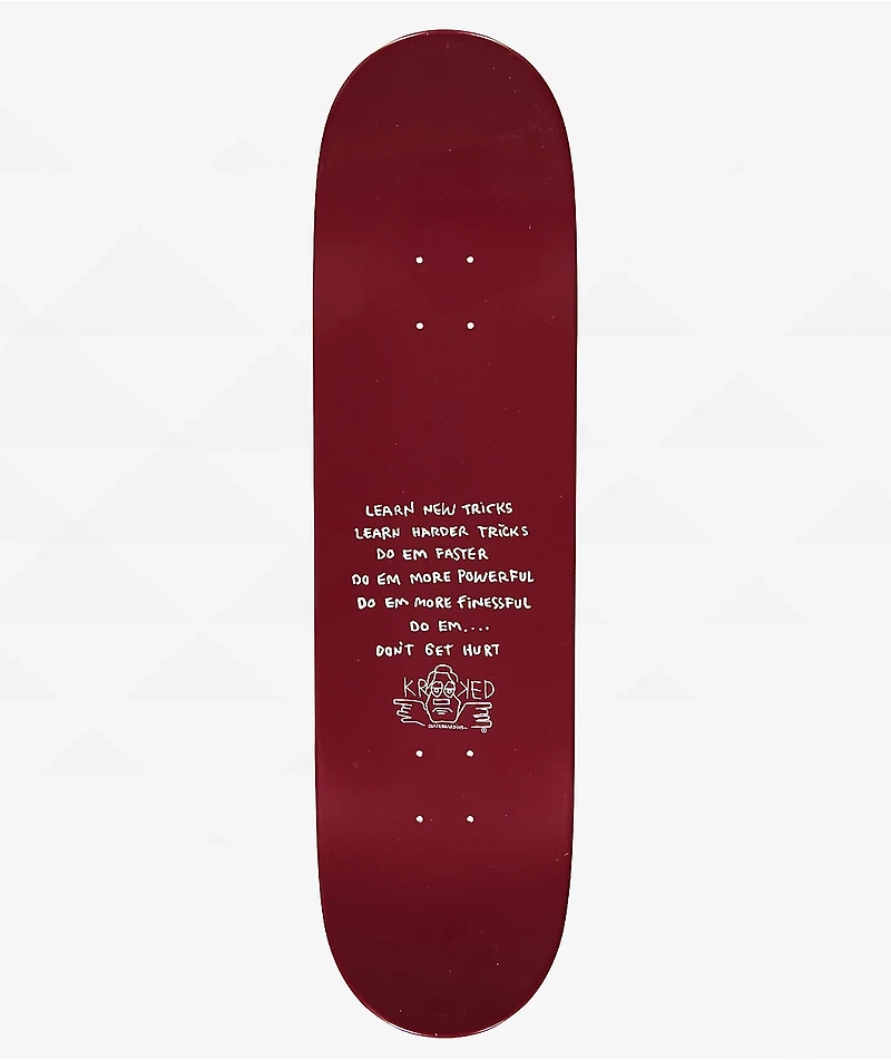 Krooked Wilson Flame 8.5" Skateboard Deck