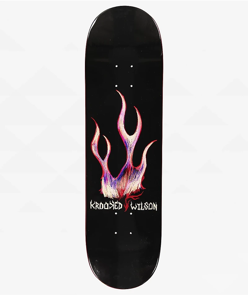 Krooked Wilson Flame 8.5" Skateboard Deck