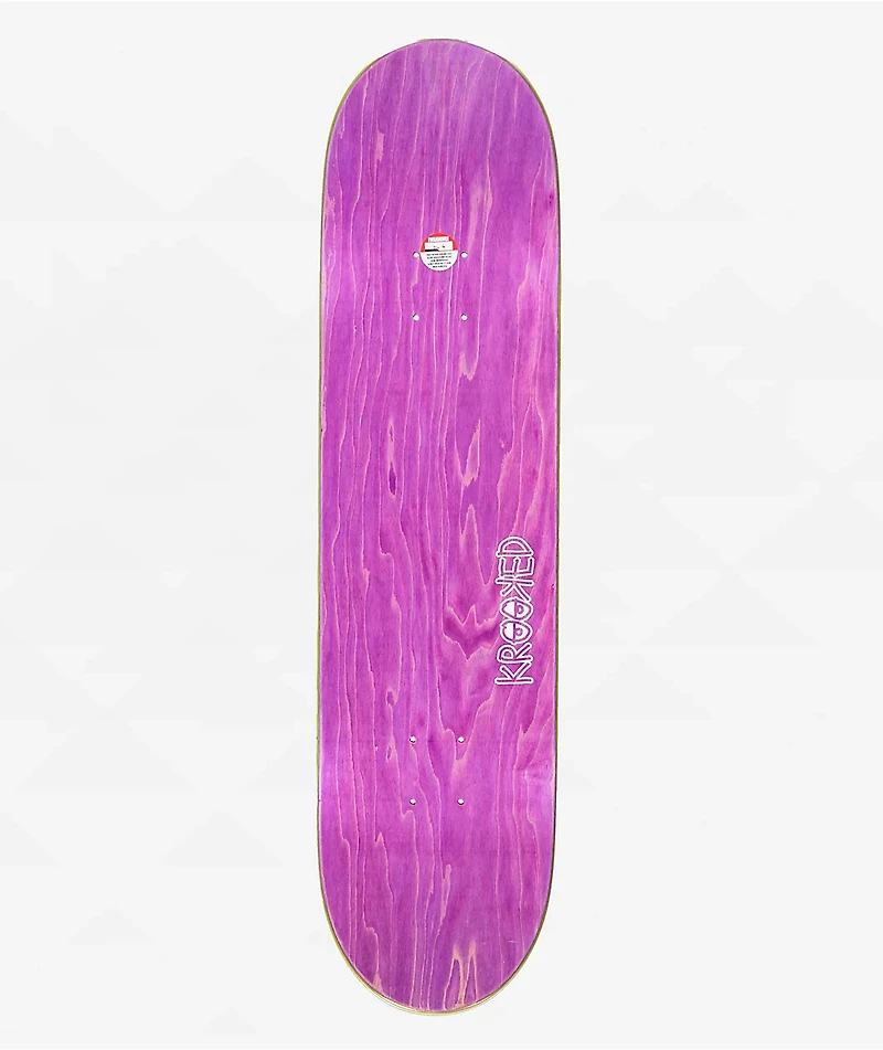 Krooked Worrest Awesome Cycle 8.12" Skateboard Deck