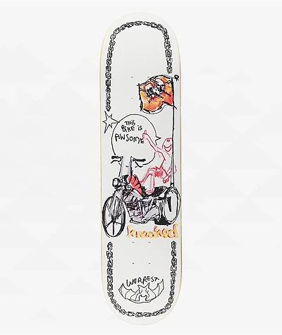 Krooked Worrest Awesome Cycle 8.12" Skateboard Deck