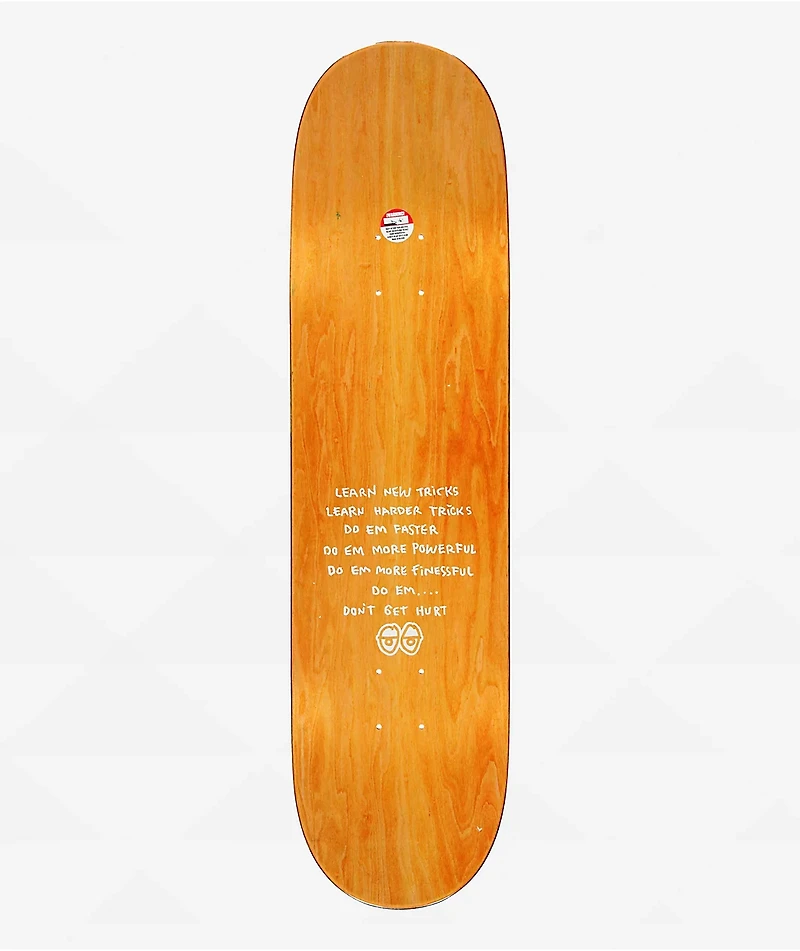 Krooked Worrest Not Yo Dog 8.25" Skateboard Deck