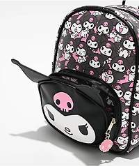 Kuromi Crush Black Mini Backpack