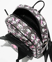 Kuromi Crush Black Mini Backpack