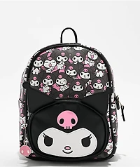 Kuromi Crush Black Mini Backpack
