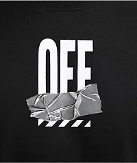 L/AB c/o Off-White™ Duct Tape Black Long Sleeve T-Shirt