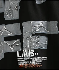 L/AB c/o Off-White™ Duct Tape Black Long Sleeve T-Shirt