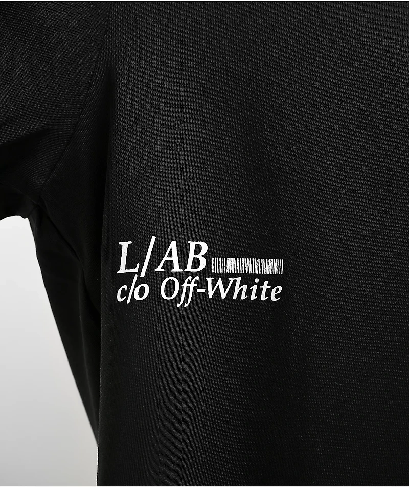 L/AB c/o Off-White™ Duct Tape Black Long Sleeve T-Shirt