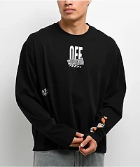 L/AB c/o Off-White™ Duct Tape Black Long Sleeve T-Shirt