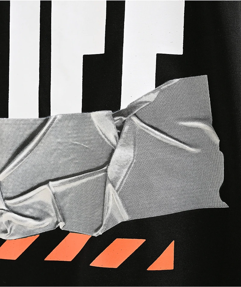 L/AB c/o Off-White™ Duct Tape Black T-Shirt