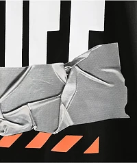 L/AB c/o Off-White™ Duct Tape Black T-Shirt