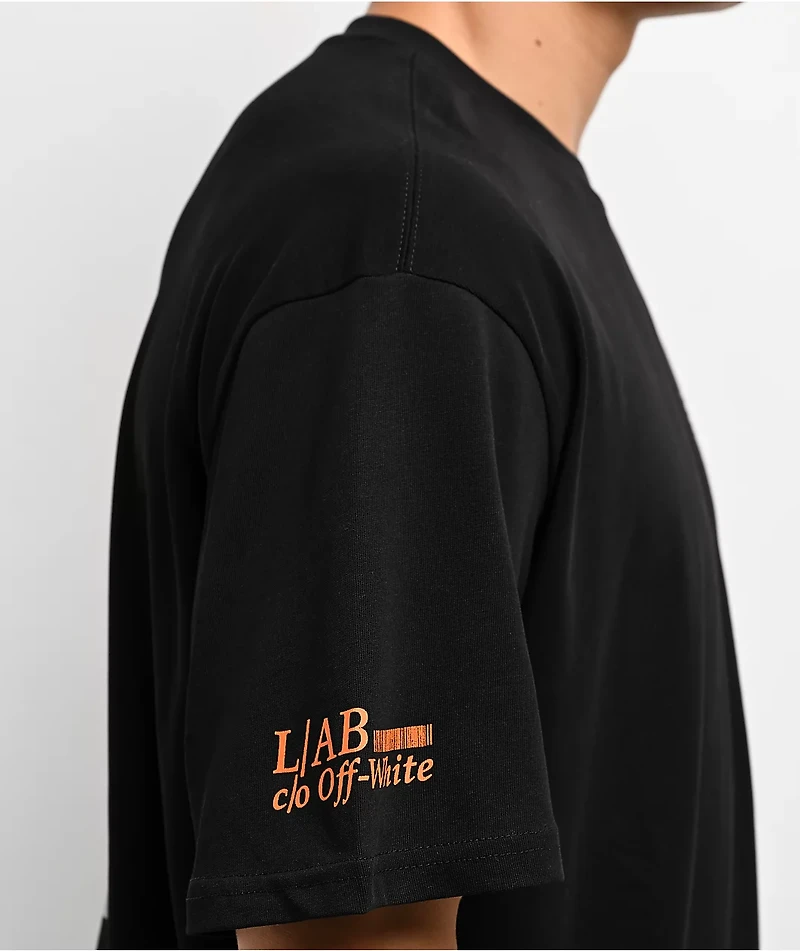 L/AB c/o Off-White™ Duct Tape Black T-Shirt