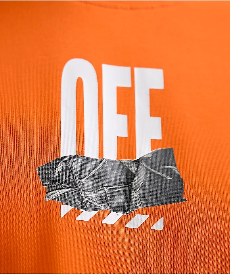 L/AB c/o Off-White™ Duct Tape Orange T-Shirt