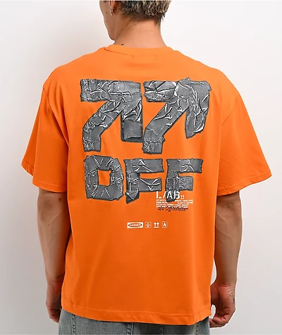 L/AB c/o Off-White™ Duct Tape Orange T-Shirt