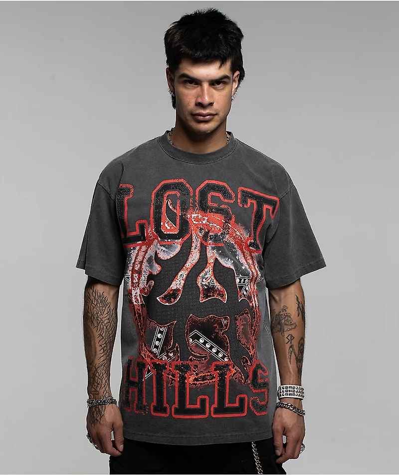 LOSTHILLS OG Black Wash T-Shirt
