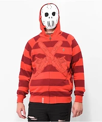 LRG Friday The 47th Red Zip Hoodie