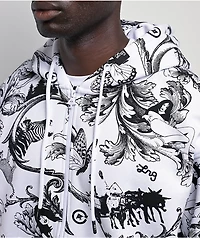 LRG Maiden White Zip Hoodie