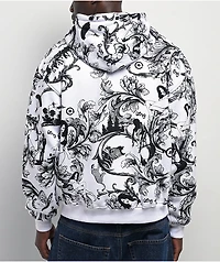 LRG Maiden White Zip Hoodie