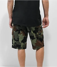 LRG RC Ripstop Green Camo Cargo Shorts