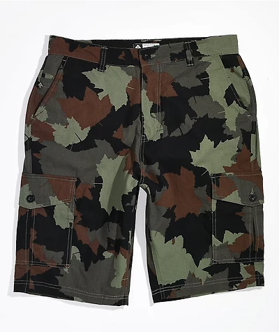 LRG RC Ripstop Green Camo Cargo Shorts
