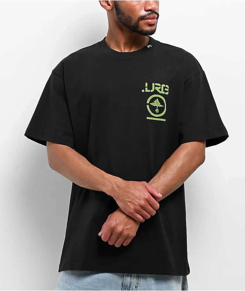 LRG Wilderness Hiking Club Black T-Shirt